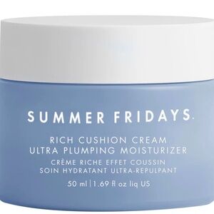 Summer Fridays Rich Cushion Cream Moisturizer - Soft Blue
